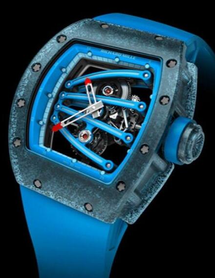 Replica Richard Mille RM 59-01 Tourbillon Yohan Blake Azure sea Special edition Watch